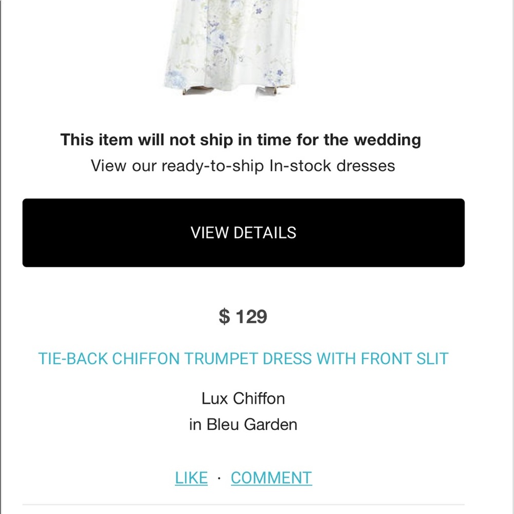 Floral Long Dress - worn once! - Picture 4 of 4